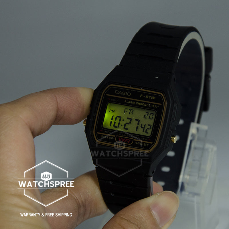 Casio Sports Watch F91WG-9S