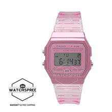 Load image into Gallery viewer, Casio Digital Pink Resin Band Watch F91WS-4D F-91WS-4
