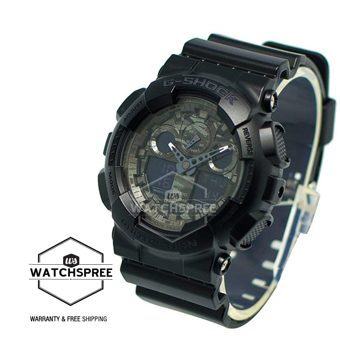 Casio G-Shock Extra Large Series Camouflage Watch GA100CF-1A