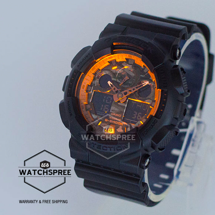 Casio G-Shock Extra Large Series Camouflage Watch GA100CF-1A