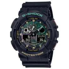Load image into Gallery viewer, Casio G-Shock GA-100 Lineup Neoclassic Black Resin Band Watch GA100RC-1A GA-100RC-1A
