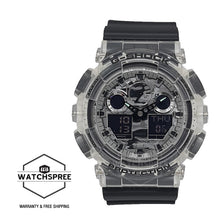 Load image into Gallery viewer, Casio G-Shock GA-100 Lineup Neo Utility Series Camouflage Dial Black Resin Band Watch GA100SKC-1A GA-100SKC-1A
