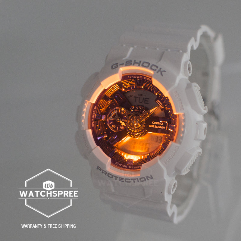 Casio G-Shock GA-110 Lineup Winter Seasonal Collection 2023 Watch GA110WS-7A GA-110WS-7A