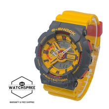 Load image into Gallery viewer, Casio G-Shock GA-110 Lineup ’90s Sport Series Yellow Resin Band Watch GA110Y-9A GA-110Y-9A
