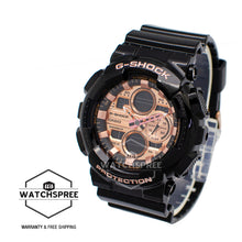 Load image into Gallery viewer, Casio G-Shock Special Color GA Series Black Resin Band Watch GA140GB-1A2 GA-140GB-1A2

