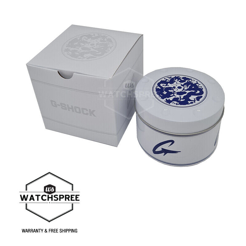 Casio G-Shock Carbon Core Guard Structure Blue Resin Band Watch GA2100BWP-2A GA-2100BWP-2A