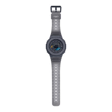 Load image into Gallery viewer, Casio G-Shock GA-2100 Lineup FUTUR Collaboration Model Carbon Core Guard Structure Matte Grey Translucent Resin Band Watch GA2100FT-8A GA-2100FT-8A
