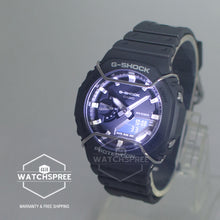 Load image into Gallery viewer, Casio G-Shock GA-2100 Lineup Carbon Core Guard Structure Tone-on-Tone Series Dark Grey Resin Band Watch GA2100PTS-8A GA-2100PTS-8A
