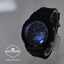 Load image into Gallery viewer, Casio G-Shock Special Colour Model Carbon Core Guard Structure Black Resin Band Watch GA2100VB-1A GA-2100VB-1A
