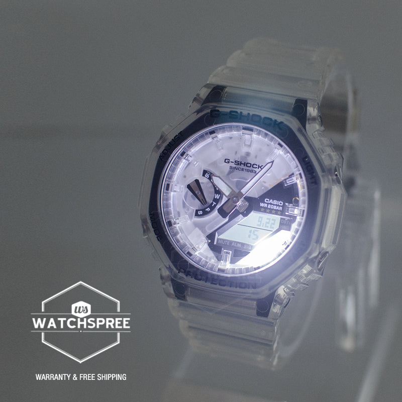 Casio G-Shock 40th Anniversary CLEAR REMIX Limited Edition Watch GA2140RX-7A GA-2140RX-7A
