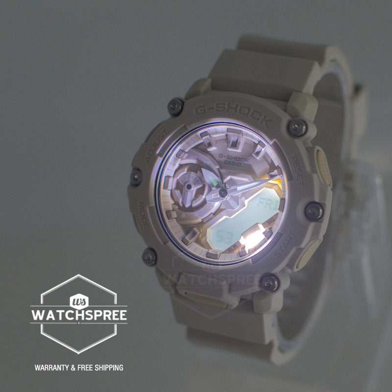 Casio G-Shock GA-2200 Lineup Carbon Core Guard Structure Natural Colour Series Off Watch GA2200NC-7A GA-2200NC-7A| Watchspree
