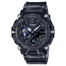Load image into Gallery viewer, Casio G-Shock Special Colour Model Carbon Core Guard Structure Grey Semi-Transparent Resin Band Watch GA2200SKL-8A GA-2200SKL-8A

