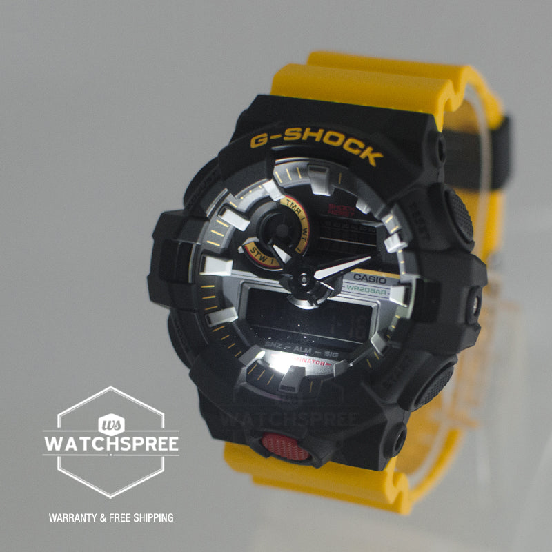 Casio G-Shock GA-700 Lineup Mix Tape Series Watch GA700MT-1A9 GA-700MT-1A9