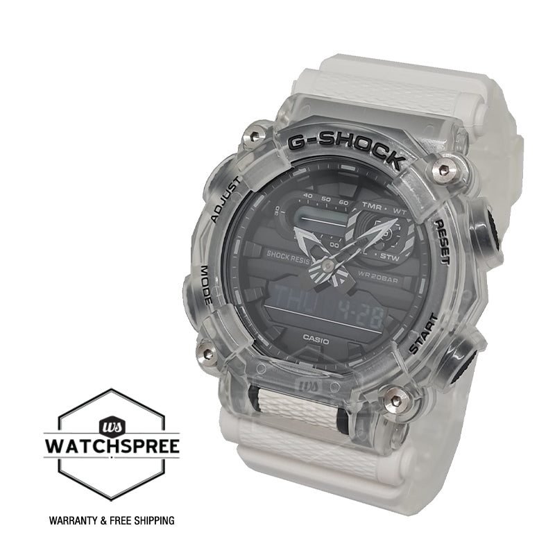 Casio G-Shock Special Colour Model GA-900 Lineup Semi-Transparent Resin Band Watch GA900SKL-7A GA-900SKL-7A