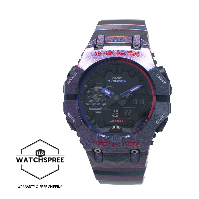 Casio G-Shock GA-B001 Lineup Aim High Collection Carbon Core Guard Structure Bluetooth®¨ Polarized Watch GAB001AH-6A GA-B001AH-6A