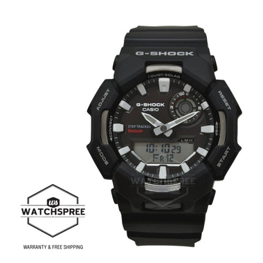 Casio G-Shock GA-B010 Lineup Bluetooth Tough Solar Step Tracker Bio-Based Black Resin Band Watch GAB010-1A GA-B010-1A