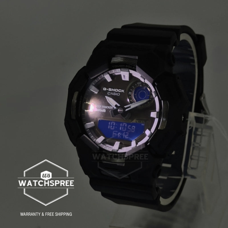 Casio G-Shock GA-B010 Lineup Bluetooth Tough Solar Step Tracker Bio-Based Black Resin Band Watch GAB010-1A1 GA-B010-1A1