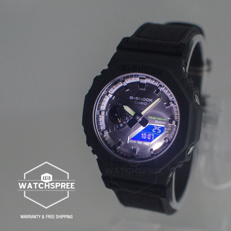 Casio G-Shock GA-2100 Lineup Carbon Core Guard Structure Bluetooth Solar Watch GAB2100CT-1A5 GA-B2100CT-1A5