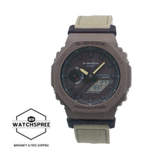 Load image into Gallery viewer, Casio G-Shock GA-2100 Lineup Carbon Core Guard Structure Bluetooth® Solar Powered Watch GAB2100CT-5A GA-B2100CT-5A
