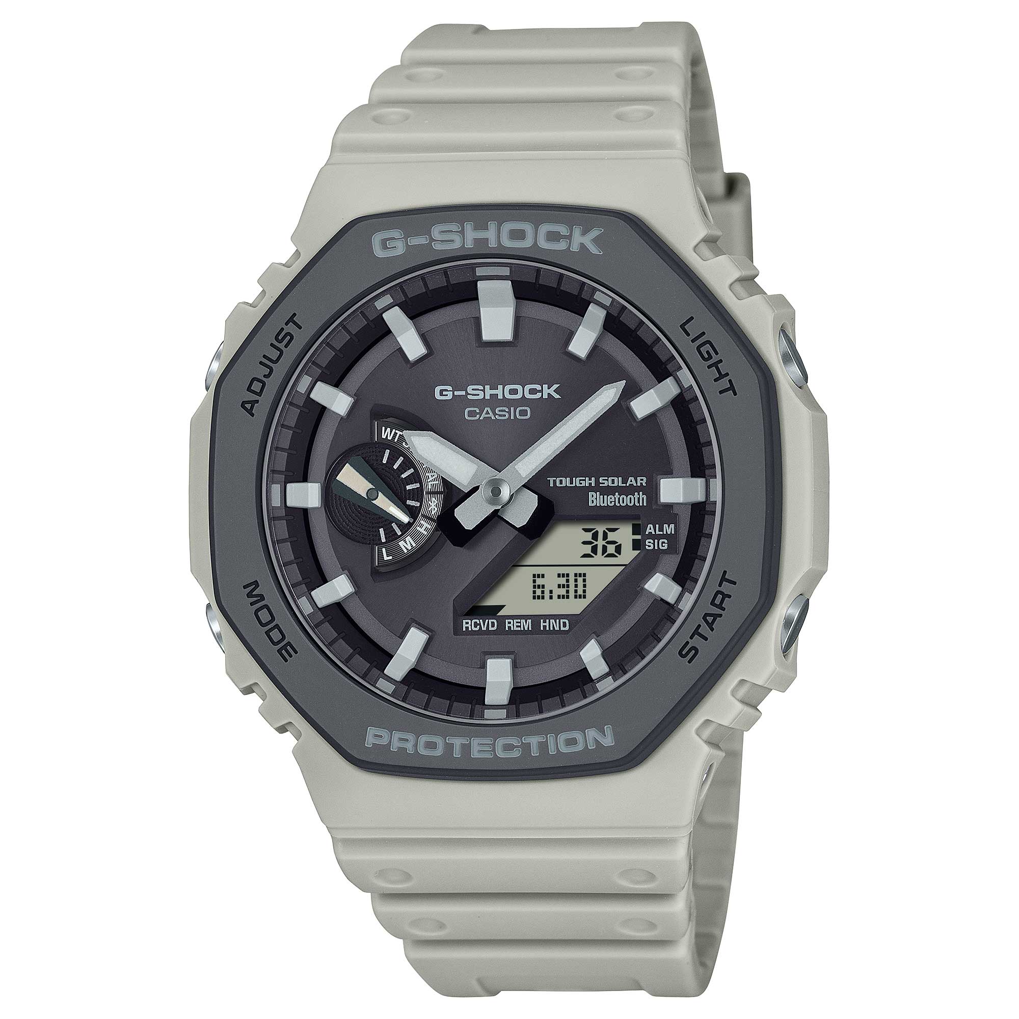 Casio G-Shock GA-2100 Lineup Urban Utility Series Carbon Core Guard Structure Bluetooth Solar Powered Watch GAB2100LUU-5A GA-B2100LUU-5A