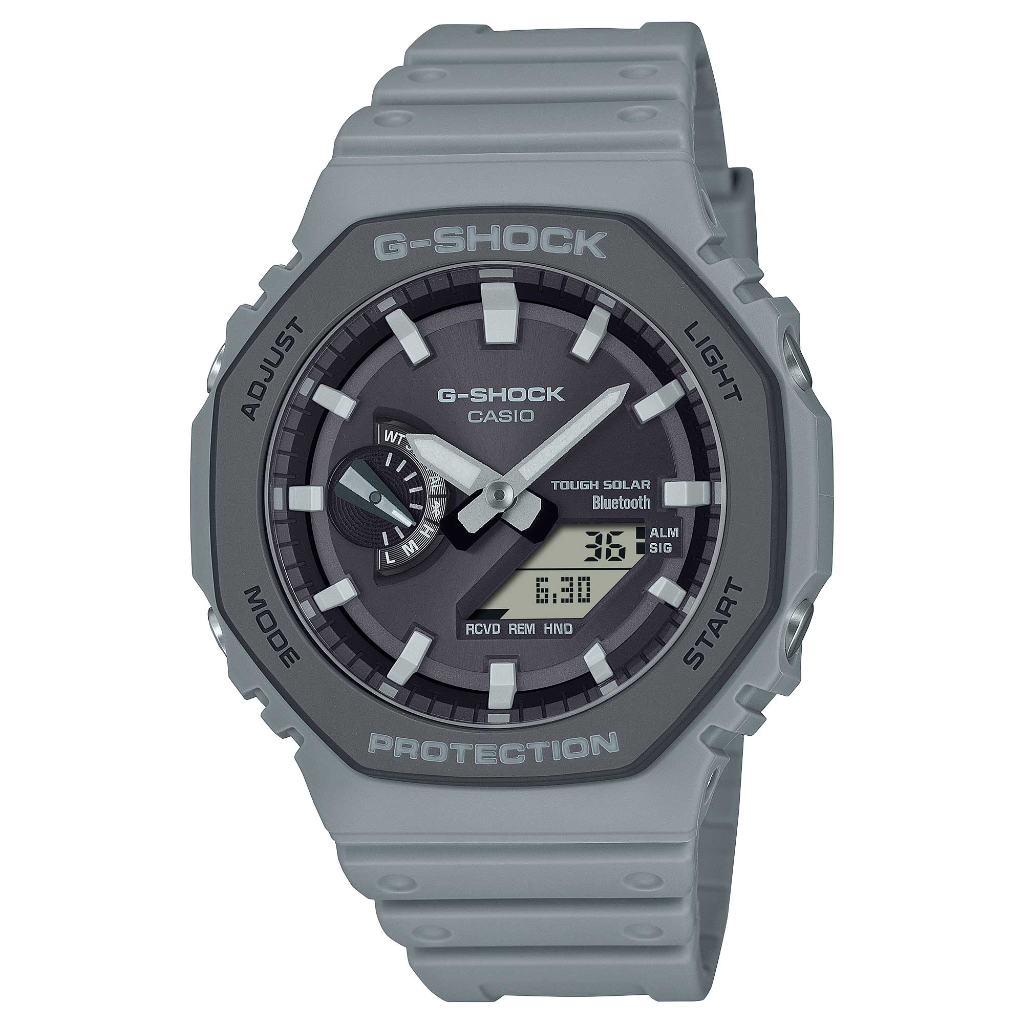 Casio G-Shock GA-2100 Lineup Urban Utility Series Carbon Core Guard Structure Bluetooth Solar Powered Watch GAB2100LUU-8A GA-B2100LUU-8A