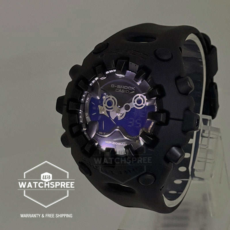 Casio G-Shock GAV-01 Lineup Cool Eyes Series Matte Black Resin Band Watch GAV01-1A GA-V01-1A