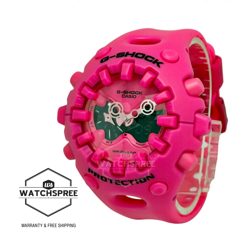 Casio G-Shock GAV-01 Lineup Cool Eyes Series Pink Resin Band Watch GAV01-4A GA-V01-4A