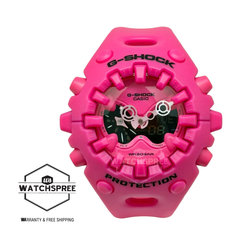 Casio G-Shock GAV-01 Lineup Cool Eyes Series Pink Resin Band Watch GAV01-4A GA-V01-4A