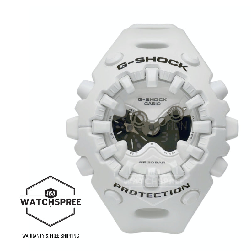 Casio G-Shock GAV-01 Lineup Cool Eyes Series White Resin Band Watch GAV01-7A GA-V01-7A