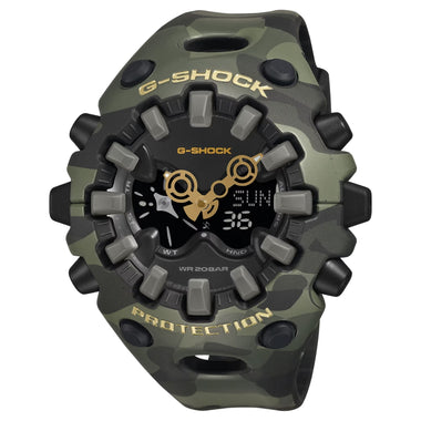 Casio G-Shock GAV-01 Lineup Bold Camo Series Camouflage Green Resin Band Watch GAV01CMG-3A GA-V01CMG-3A