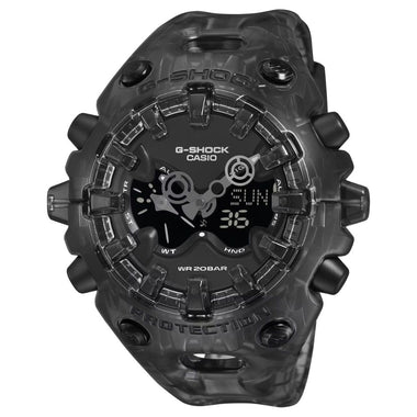 Casio G-Shock GAV-01 Lineup Transparent Pack Series Semi-Transparent Grey Resin Band Watch GAV01SKE-8A GA-V01SKE-8A