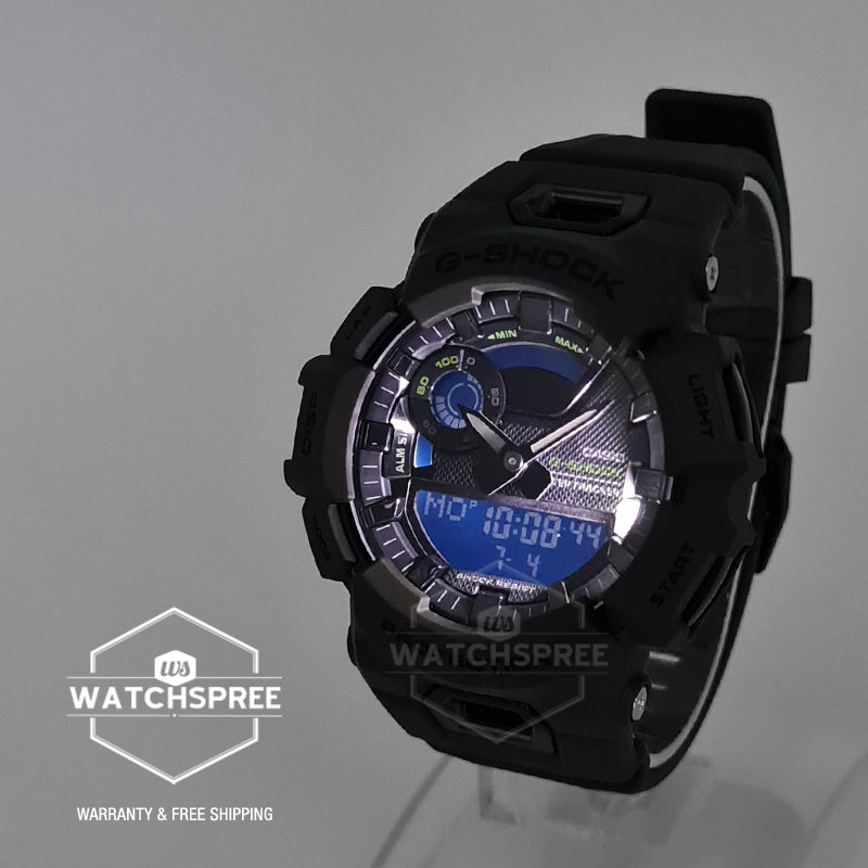 Casio G-Shock G-SQUAD Bluetooth Dark Green Resin Band Watch GBA900UU-3A GBA-900UU-3A