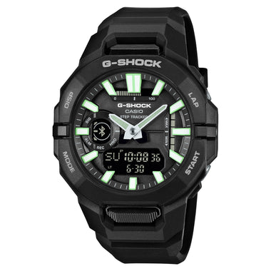 Casio G-Shock GBA-950 Lineup G-SQUAD Bluetooth Dual Time Bio-Based Black Resin Band Watch GBA950-1A GBA-950-1A