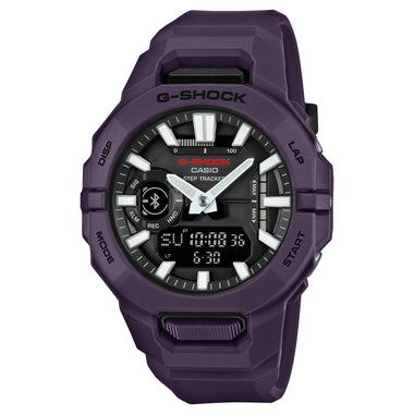Casio G-Shock GBA-950 Lineup G-SQUAD Bluetooth Dual Time Bio-Based Indigo Resin Band Watch GBA950-2A GBA-950-2A
