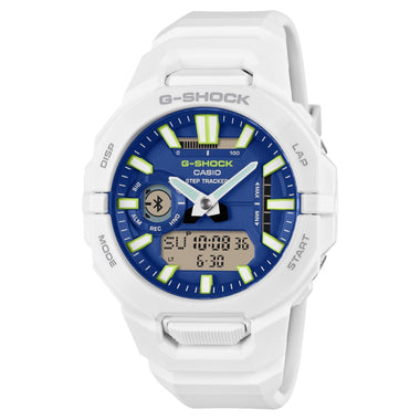 Casio G-Shock GBA-950 Lineup G-SQUAD Bluetooth© Dual Time Bio-Based White Resin Band Watch GBA950-7A2 GBA-950-7A2