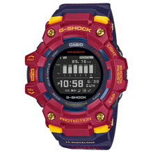 Load image into Gallery viewer, Casio G-Shock G-SQUAD Bluetooth® Matchday FC Barcelona Collaboration Limited Model Watch GBD100BAR-4D GBD-100BAR-4D GBD100BAR-4D
