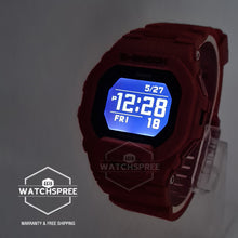 Load image into Gallery viewer, Casio G-Shock G-SQUAD Bluetooth¨ Red Resin Band Watch GBD200RD-4D GBD-200RD-4D GBD-200RD-4
