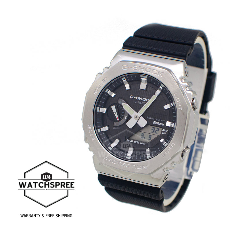 Casio G-Shock G-Steel GBM-2100 Lineup Bluetooth Tough Solar Bio-Based Watch GBM-2100-1A