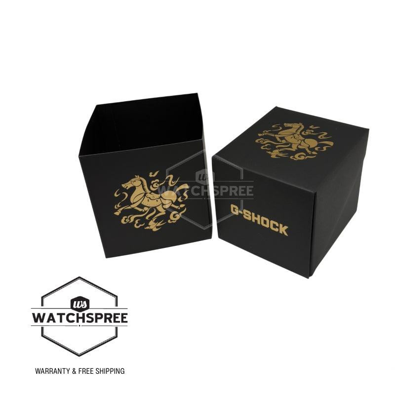 Casio G-Shock G-Steel GBM-2100 Lineup Chinese Zodiac Horse Edition Bluetooth© Tough Solar Bio-Based Black Resin Band Watch GBM2100CX-9A GBM-2100CX-9A