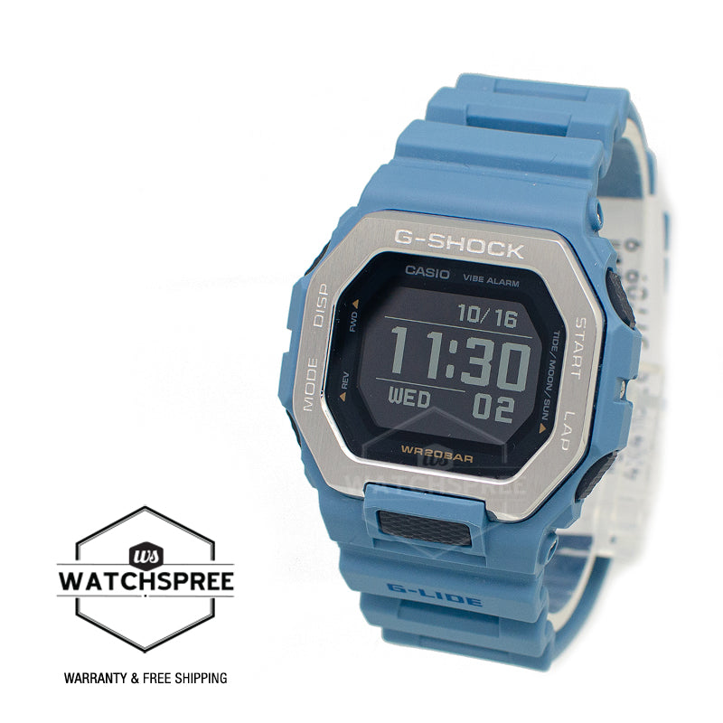 Casio G-Shock G-LIDE GBX-100 Lineup Bluetooth Bio-Based Watch GBX100-2A GBX-100-2A