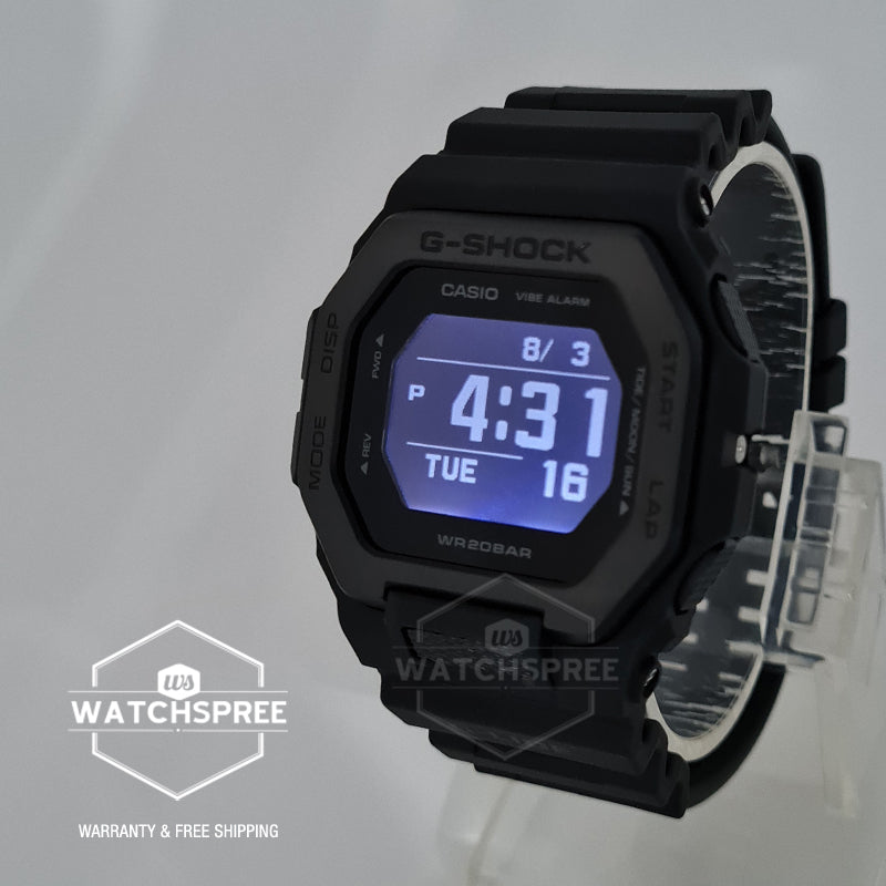 Casio G-Shock G-LIDE lineup Black Resin Band Watch GBX100NS-1D GBX-100NS-1D GBX-100NS-1