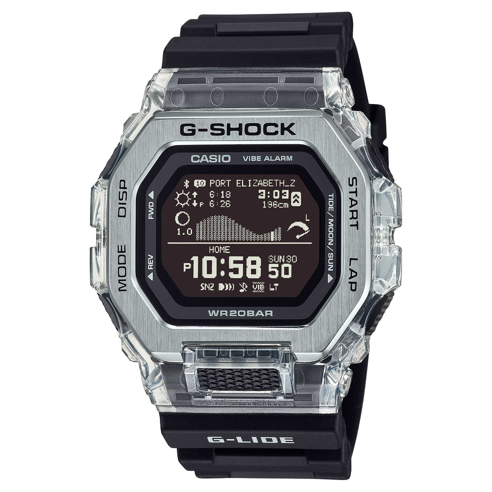 Casio G-Shock G-LIDE GBX-100 Lineup Suft Scene Design Bluetooth© Watch GBX100S-1D GBX-100S-1D GBX-100S-1