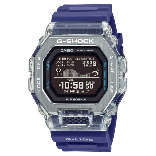Casio G-Shock G-LIDE GBX-100 Lineup Suft Scene Design Bluetooth© Watch GBX100S-2D GBX-100S-2D GBX-100S-2