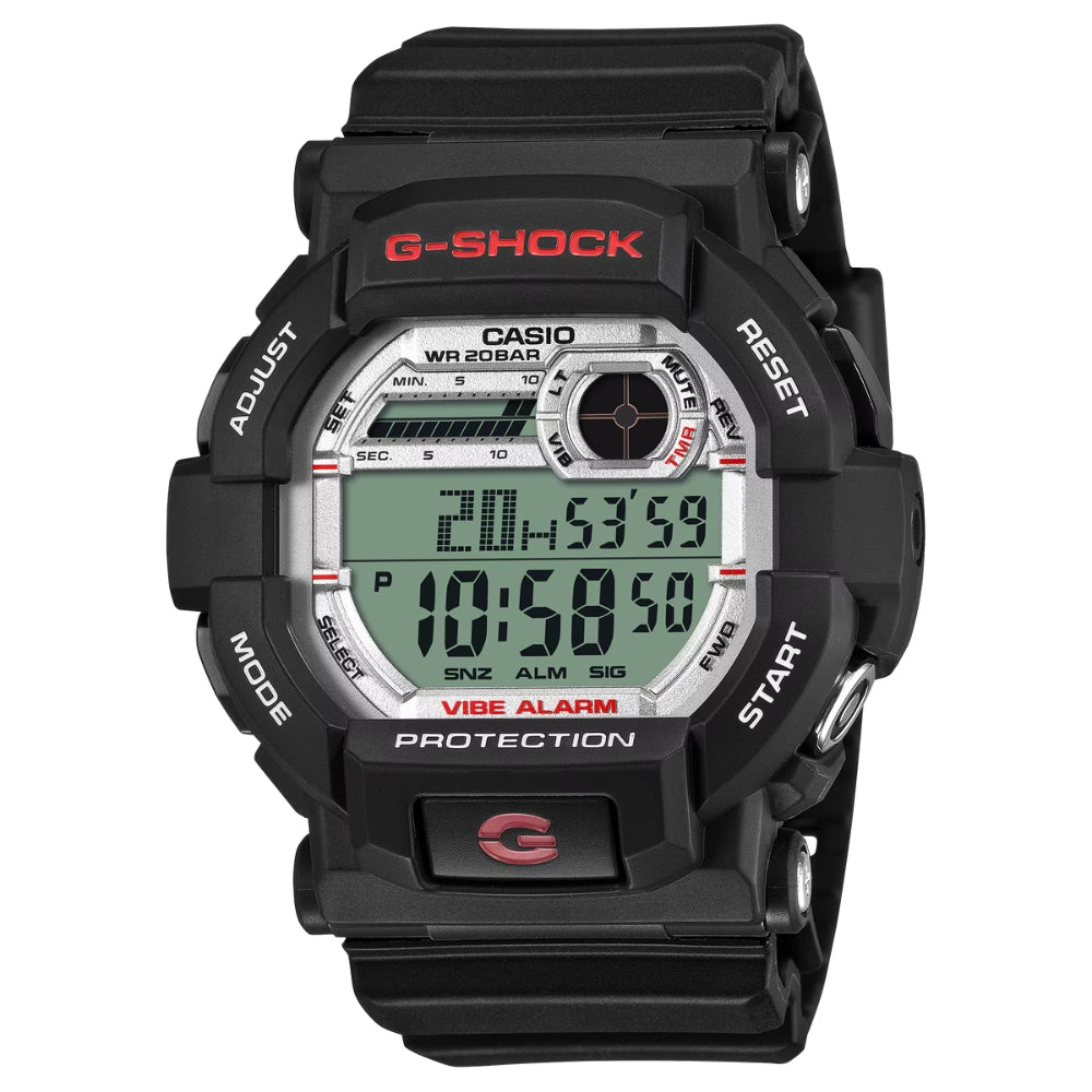 Casio G-Shock GD-350 Lineup Black Resin Band Watch GD350S-1D GD-350S-1D GD-350S-1