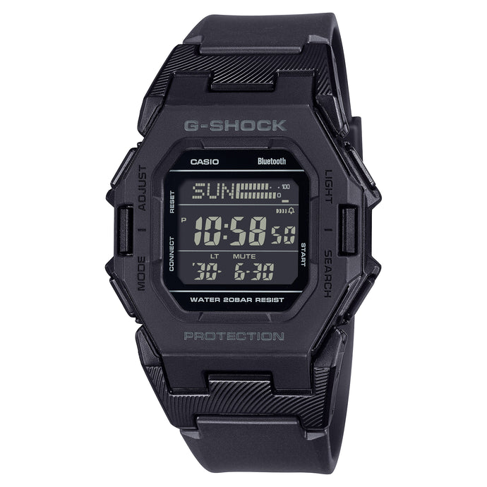 Casio G-Shock GB-D500 Lineup Bluetooth¨ Step Tracker Dual Time Watch GDB500-1D GD-B500-1D GD-B500-1
