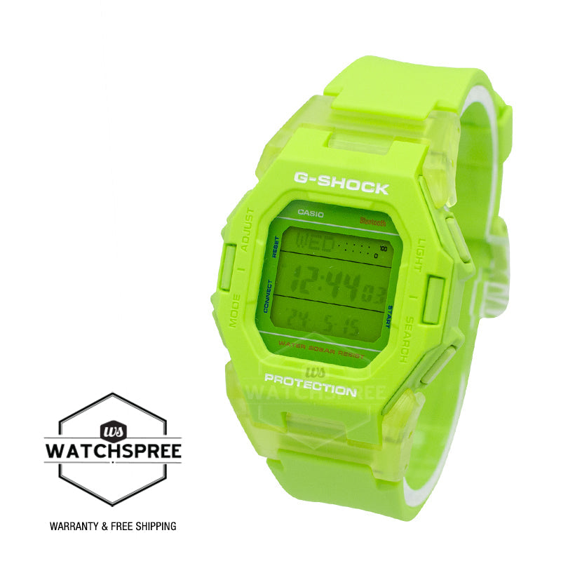 Casio G-Shock GB-D500 Lineup Bluetooth Step Tracker Dual Time Watch GD-B500S-3D GD-B500S-3