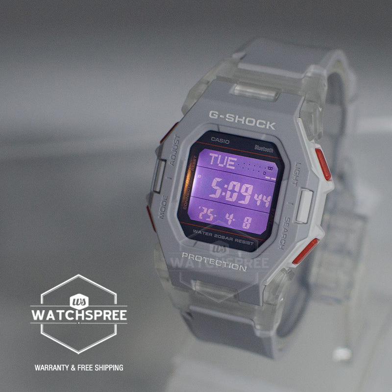 Casio G-Shock GD-B500 Lineup Bluetooth Step Tracker Dual Time Watch GDB500S-8D GD-B500S-8