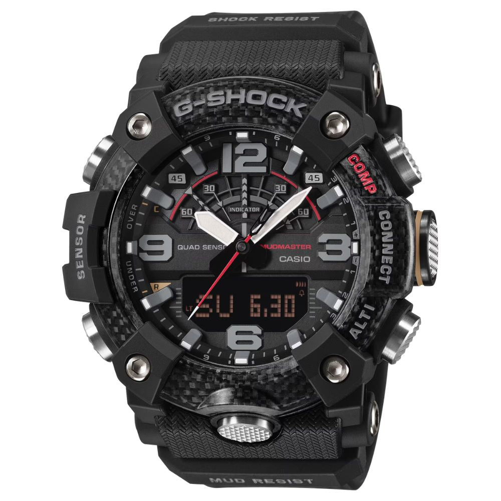 Casio G-Shock Master of G - Land Mudmaster Bluetooth Bio-Based Black Resin Band Watch GGB100X-1A GG-B100X-1A