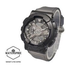 Load image into Gallery viewer, Casio G-Shock Special Colour Model GM-110 Lineup Midnight Fog Series Black Translucent Resin Band Watch GM110MF-1A GM-110MF-1A
