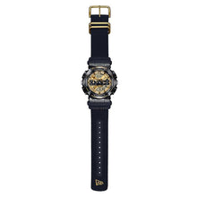 Load image into Gallery viewer, Casio G-Shock GM-110 Lineup Limited Edition NEW ERA®100th Anniversary Collaboration Model Black Cloth Band Watch GM110NE-1A GM-110NE-1A
